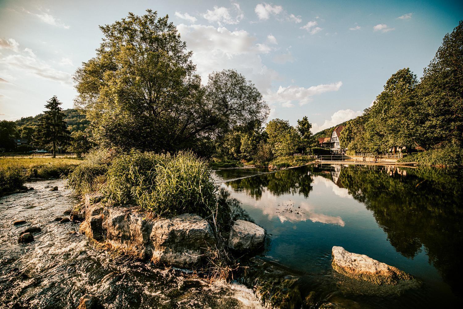 Landgasthof Jagstmuehle Heimhausen  Dış mekan fotoğraf
